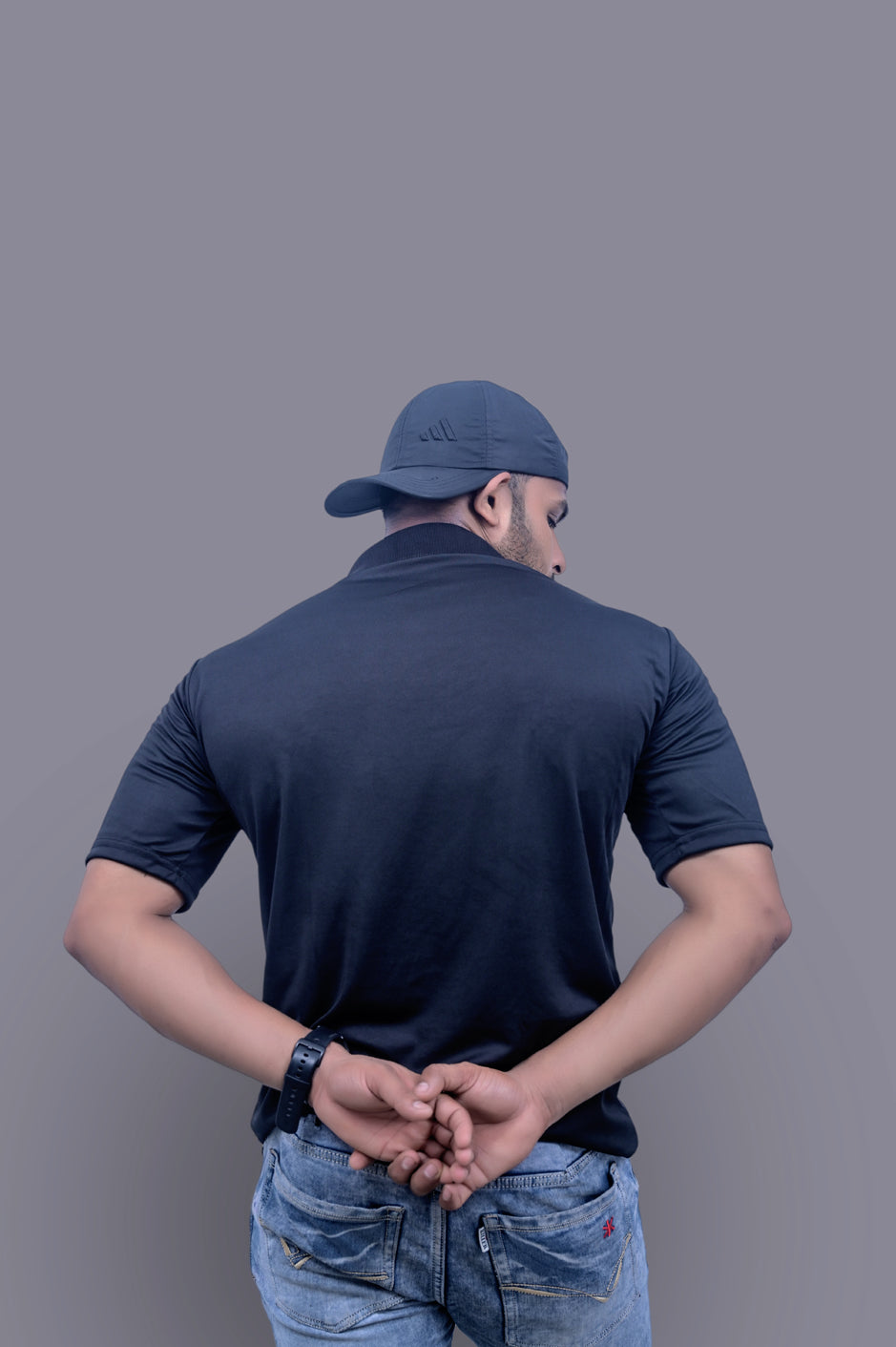 Khelo India Full Black Tshirt